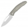 N� Artisan Cutlery Boa OD Green Micarta 1862G-ODG