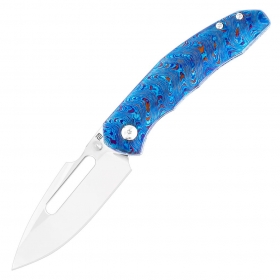 N Artisan Cutlery Boa Damascus 1862G-TDB