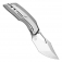 N� Artisan Cutlery Dark Wing Gray Titanium 1887G-GY