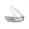 N� Artisan Cutlery Dark Wing Gray Titanium 1887G-GY
