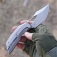N� Artisan Cutlery Dark Wing Gray Titanium 1887G-GY