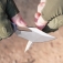 N� Artisan Cutlery Dark Wing Gray Titanium 1887G-GY