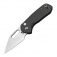 N CJRB Cutlery Mini Pyrite Black Aluminium J1933-BK