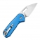 N CJRB Cutlery Mini Pyrite Blue Aluminium J1933-BU