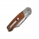 N� CJRB Cutlery Bowie Pyrite Wood J1942-RW