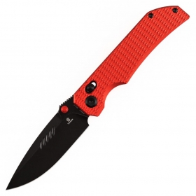N� Kansept Knives Tenable Eaglestrike Red Aluminium B1095V7