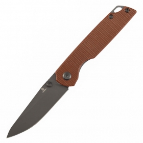 N� Kansept Knives Tenable Mini Warrior Brown Micarta B2005A3