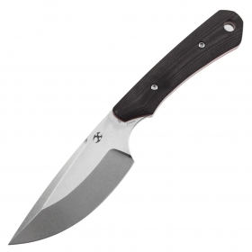 N� Kansept Knives Flank Black-Red G10 G006A2