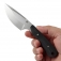 N� Kansept Knives Flank Black-Red G10 G006A2