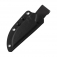 N� Kansept Knives Flank Black-Red G10 G006A2