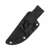 N� Kansept Knives Flank Black-Red G10 G006A2
