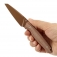 N� Kansept Knives Tenable Parr Brown Micarta Rose Blade G011B7