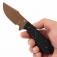 N� Kansept Knives Tenable Tiny Dancer Black G10 G014A1