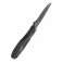 N� Kansept Knives Tenable Tiny Dancer Black Micarta G014A4