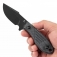 N� Kansept Knives Tenable Tiny Dancer Black Micarta G014A4