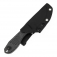 N� Kansept Knives Tenable Tiny Dancer Black Micarta G014A4
