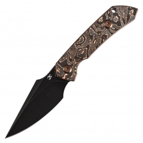 N� Kansept Knives Fenrir Copper Carbon Fiber G3034A2