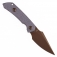 N� Kansept Knives Fenrir Purple Micarta G3034A5
