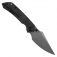 N� Kansept Knives Fenrir Damascus Twill Carbon Fiber K1034D1