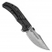 N� Kansept Knives Orion Damascus Blackwash Titanium K1089A3