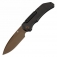 N� Kansept Knives Hazard Blackwah Titanium Rose Blade K1104H2