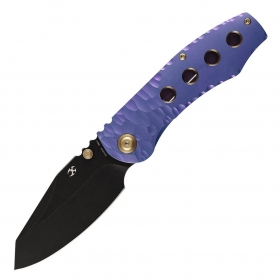 N� Kansept Knives Caveman Purple Titanium K1110A4