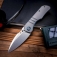N� Kansept Knives Mini Lanza Gray Titanium K1116A1