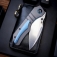 N� Kansept Knives Mini Lanza Gray Titanium K1116A1