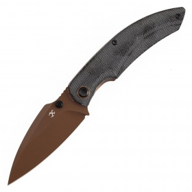 N� Kansept Knives Falk Black Micarta K1142A3