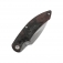 N� Kansept Knives Falk Rag Burl Canvas Micarta K1142A4