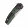 N Kansept Knives Cassowary Damascus Green Micarta K2065B6