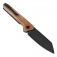 N� Kansept Knives Bulldozer Brown Micarta T1028A1