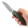 N Kansept Knives Tenable Prometheus Green Micarta T1040A2