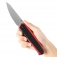 N Kansept Knives Integra Red and Black G10 T1042A3