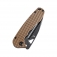 N� Kansept Knives Tenable Bombur Brown G10 T1054A2