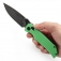 N� Kansept Knives Tenable Eaglestrike Green Aluminum T1095V3