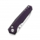N� Kansept Knives Tenable Beaver Purple-Black G10 T1105V1