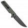 N Kansept Knives Tenable Anomaly Green Micarta T2038A2