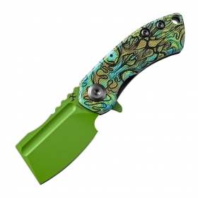 N� Kansept Knives Mini Korvid Undead Print Green T3030B2