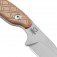 N� Kizer Muskrat Brown Micarta 1064C1