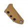 N� Kizer Muskrat Brown Micarta 1064C1