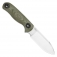 N� Kizer Drop Bear Fix 3 Green Micarta 1101A2