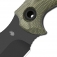 N� Kizer Sheepdog Survival Green Micarta 1105A4