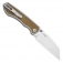 N� Kizer Wharning Brown Norplex UltreX Micarta Ki3738A1