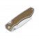 N� Kizer Wharning Brown Norplex UltreX Micarta Ki3738A1