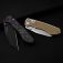N� Kizer Wharning Brown Norplex UltreX Micarta Ki3738A1