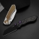 N� Kizer Wharning Black Norplex UltreX Micarta Ki3738A2