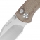 N� Kizer Vanguard Drop Bear 2 Brown Micarta V3619.2CC1