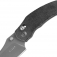 N� Kizer Vanguard Mini Bulldog Black Micarta V3672SA2