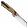 N� Kizer Vanguard Madrac Brown Micarta V3693A2